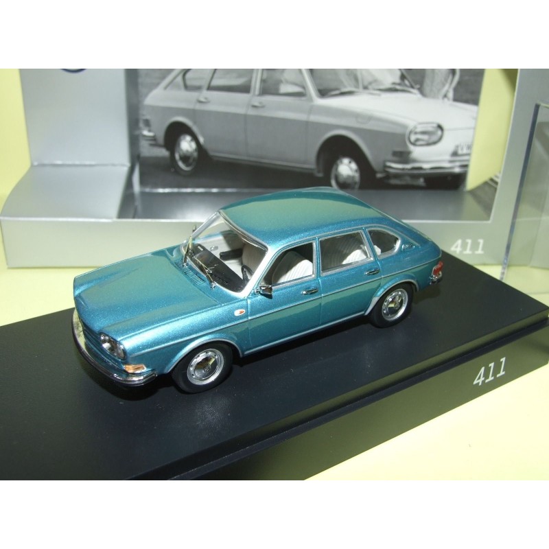 VW 411 Bleu MINICHAMPS 1:43