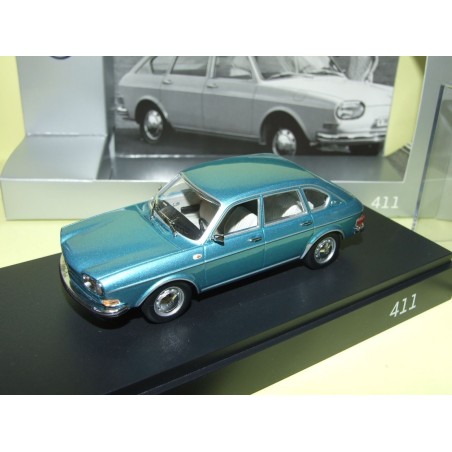 VW 411 Bleu MINICHAMPS 1:43