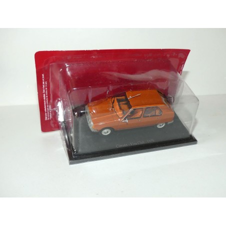 CITROEN VISA CLUB 1972 orange  UNIVERSAL HOBBIES 1:43 sous blister