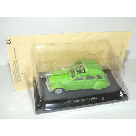 CITROEN 2CV 6 1974 Vert UNIVERSAL HOBBIES 1:43 blister