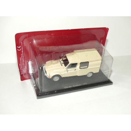 CITROEN ACADIANE Crème 1978 UNIVERSAL HOBBIES 1:43 sous blister