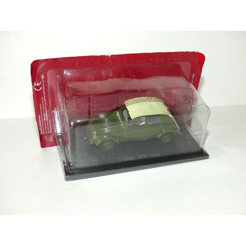 CITROEN 2CV TPV 1939 UNIVERSAL HOBBIES 1:43 sous blister