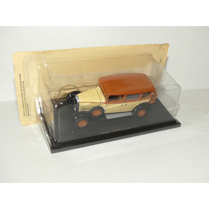 CITROEN C4F FAMILIALE 1931 UNIVERSAL HOBBIES 1:43 sous blister