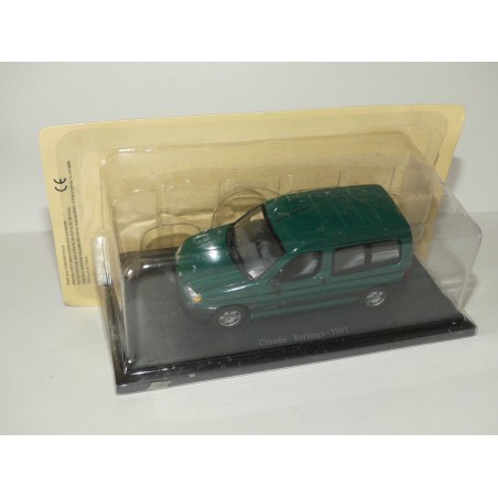 CITROEN BERLINGO 1997 Vert UNIVERSAL HOBBIES 1:43 sous blister