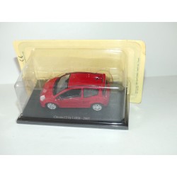 CITROEN C2 BY LOEB 2007 Rouge UNIVERSAL HOBBIES 1:43 sous blister