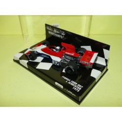 TYRRELL FORD 007 J. SCHECKTER 1975 MINICHAMPS 1:43 7ème