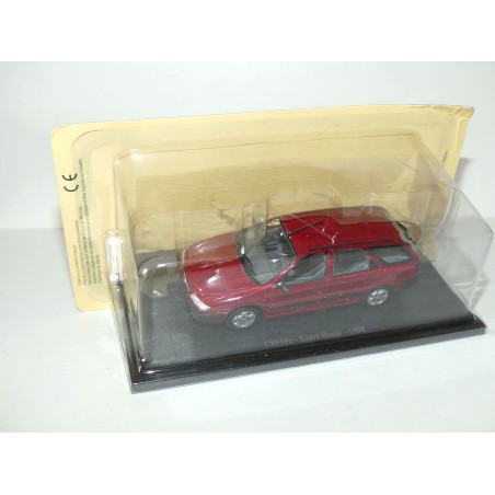 CITROEN XSARA BREAK 1998 Bordeaux UNIVERSAL HOBBIES 1:43 sous blister