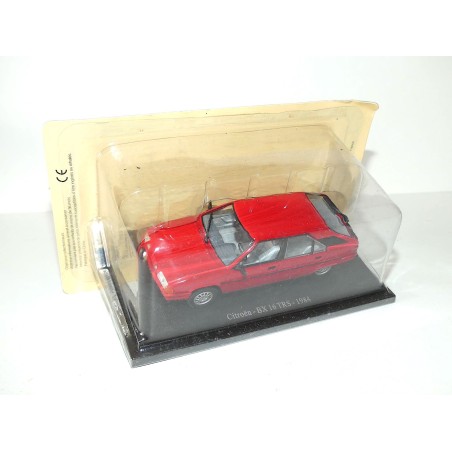 CITROEN BX 16 TRS 1984 Rouge UNIVERSAL HOBBIES 1:43 sous blister
