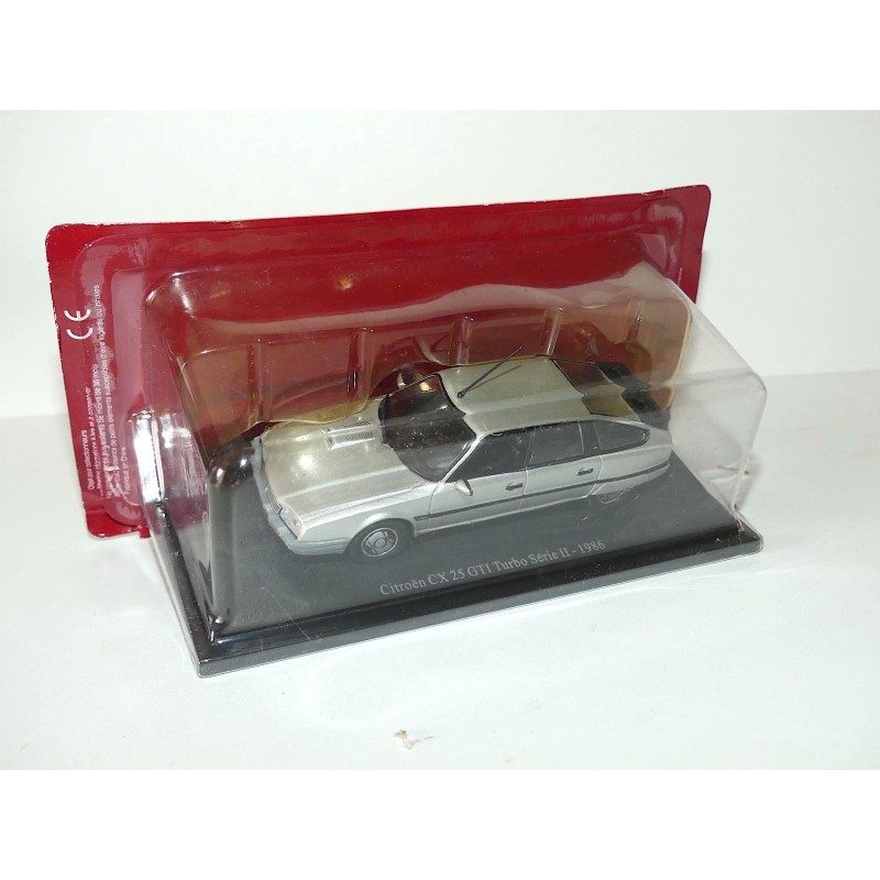 CITROEN CX 25 GTi TURBO SERIE II 1986 Gris UNIVERSAL HOBBIES  1:43 blister