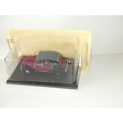 CITROEN 2CV CHARLESTON 1981 Noir et Bordeaux UNIVERSAL HOBBIES 1:43 sous blister