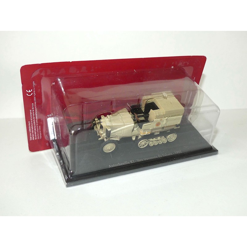 CITROEN AUTOCHENILLE K1 1er traversée du Sahara 1922 UNIVERSAL HOBBIES 1:43 blister