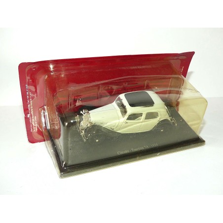 CITROEN TRACTION 7A 1934 Gris et Noir UNIVERSAL HOBBIES 1:43 blister