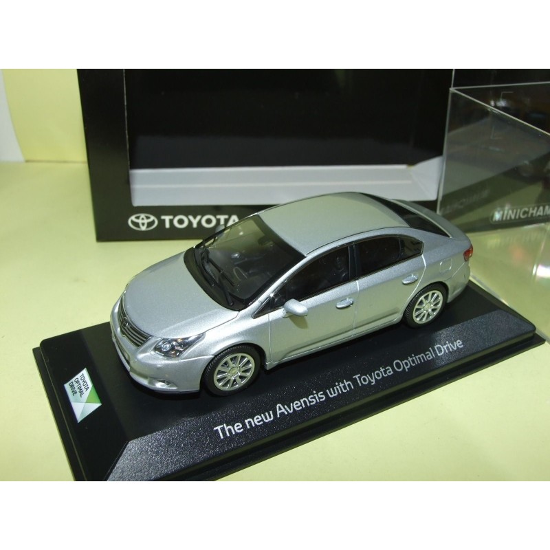 TOYOTA AVENSIS 3Ã¨me gÃ©nÃ©ration Gris MINICHAMPS 1:43