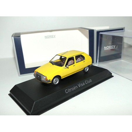 CITROEN VISA CLUB 1979 Jaune NOREV 1:43
