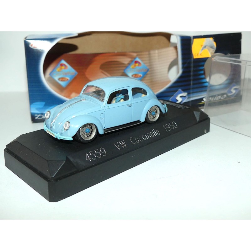 VW COCCINELLE 1950 Bleu SOLIDO 1:43 modèle modifié