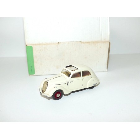PEUGEOT 202 BERLINE Toit Ouvert Beige KIT Monté RECORD M.R.F. 1:43