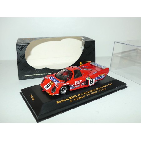 RONDEAU M379C NÂ°8 LE MANS 1981 IXO LMC050 1:43 ArrivÃ©e 2Ã¨me 1er Cat