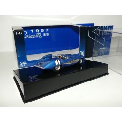 CHEVROLET CORVETTE SS 1957 Bleu AUTOART 1:43