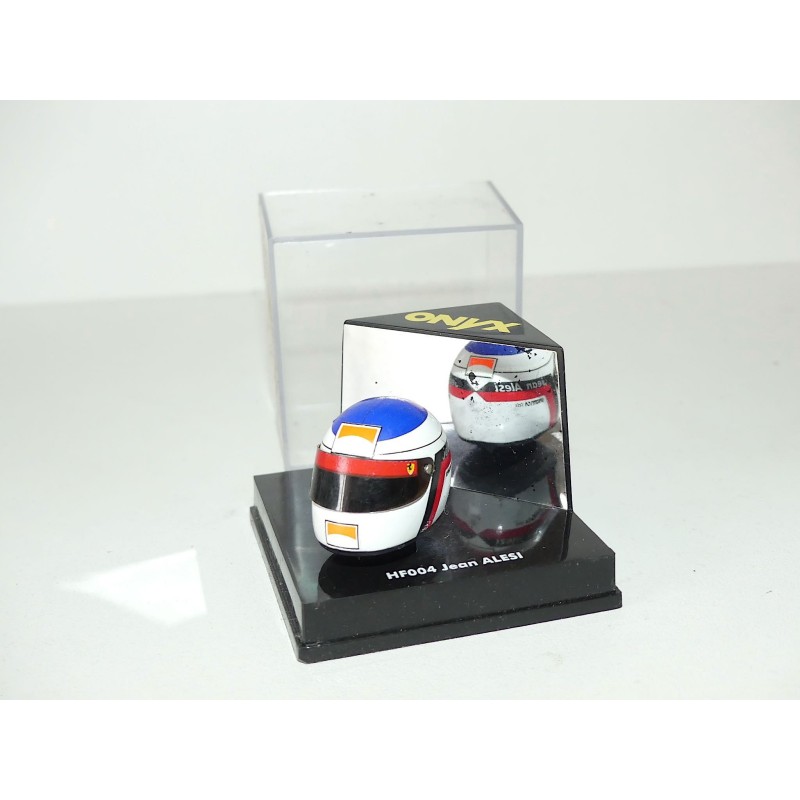 CASQUE FORMULE 1 J. ALESI HELMET ONYX HF004 1:12