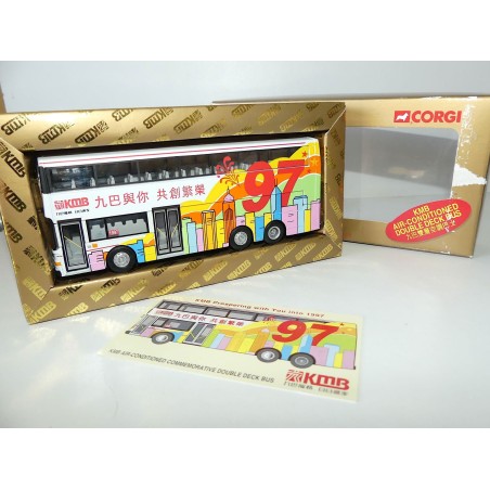 CAR BUS KNOWLOON MOTOR BUS 1997 HONG KONG KMB CORGI 43203 1:76