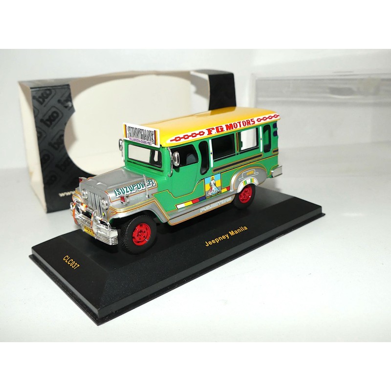 JEEPNEY MANILA TAXI IXO CLC037 1:43