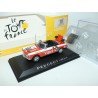 PEUGEOT 404 CABRIOLET TOUR DE FRANCE VITTEL NOREV 1:43