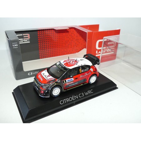 CITROEN C3 WRC RALLYE TOUR DE CORSE 2017 LEFEBVRE NOREV 1:43
