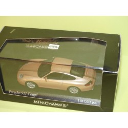 PORSCHE 911 GT3 996 1998 Gris Grey Lapisblau MINICHAMPS 1:43