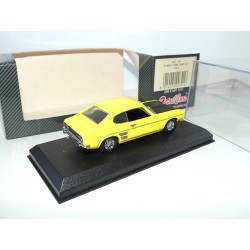 FORD CAPRI 3000 GT 1969 Jaune et capot noir DETAILCARS 301 1:43