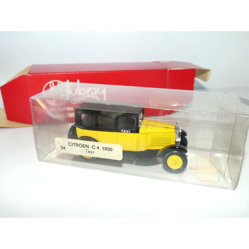 CITROEN C4 TAXI Jaune 1930 DUBRAY 34 1:43