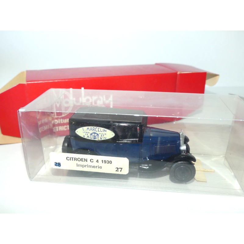 CITROEN C4 IMPRIMERIE MARCELIN 1930 DUBRAY 27 1:43