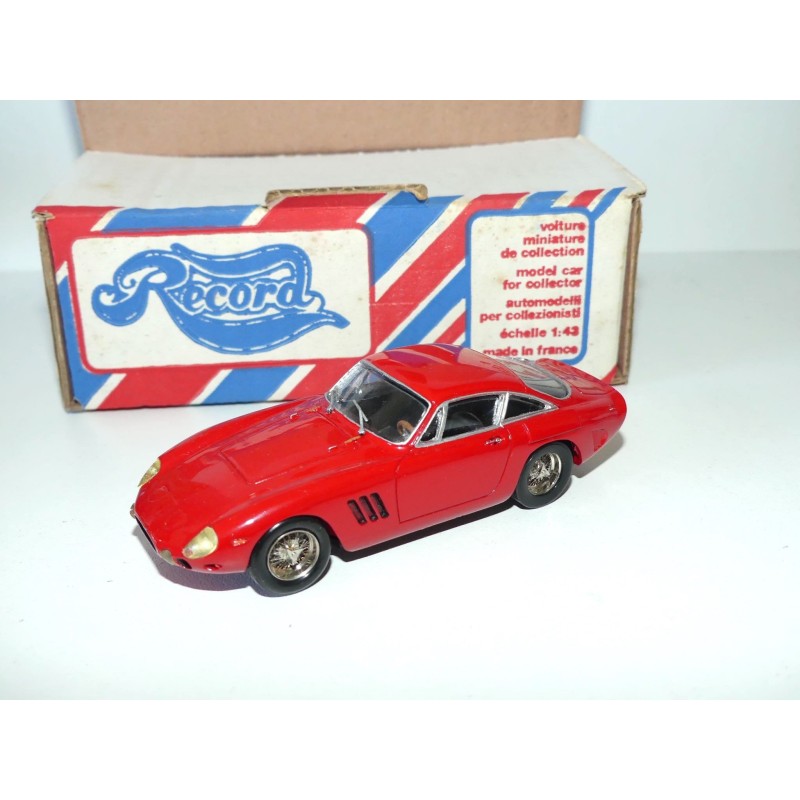 FERRARI 330 LMB Rouge KIT Monté RECORD M.R.F. 1:43