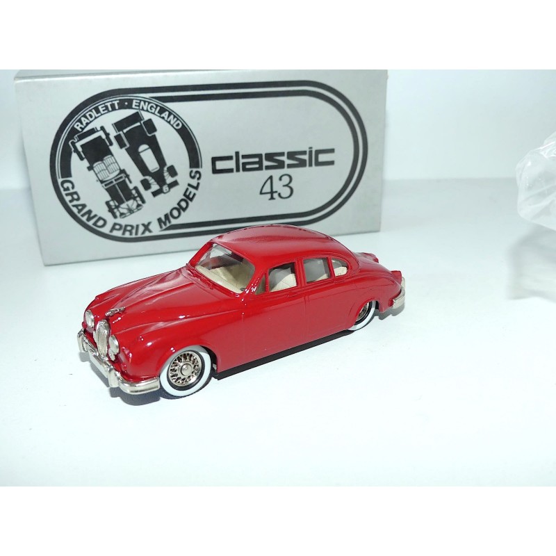 JAGUAR MK 2 SALOON 1959-67 Rouge CLASSIC 43 1:43