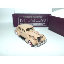 BUICK SPECIAL 4 Portes TOURING SEDAN 1938 Corot Beige BROOKLIN MODELS 1:43