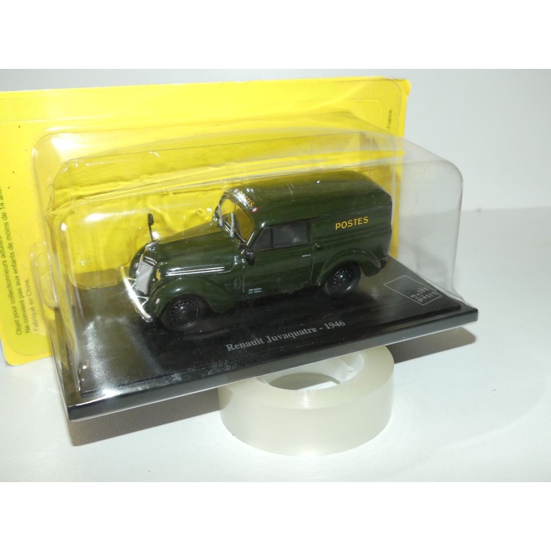 RENAULT JUVAQUATRE 1946 PTT LA POSTE UNIVERSAL HOBBIES  1:43 blister