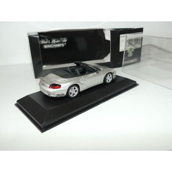 PORSCHE 911 TURBO CABRIOLET 996 2003 Gris Clair MINICHAMPS 1:43
