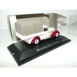 MERCEDES 170V PICK UP BACHÉE Blanc SCHUCO 1:43