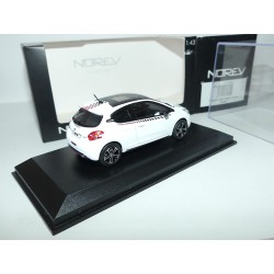 PEUGEOT 208 S LINE Blanc NOREV 1:43