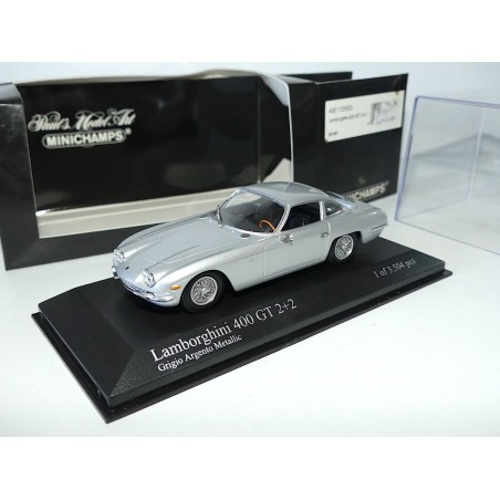 LAMBORGHINI 400 GT 2+2 Gris MINICHAMPS 1:43