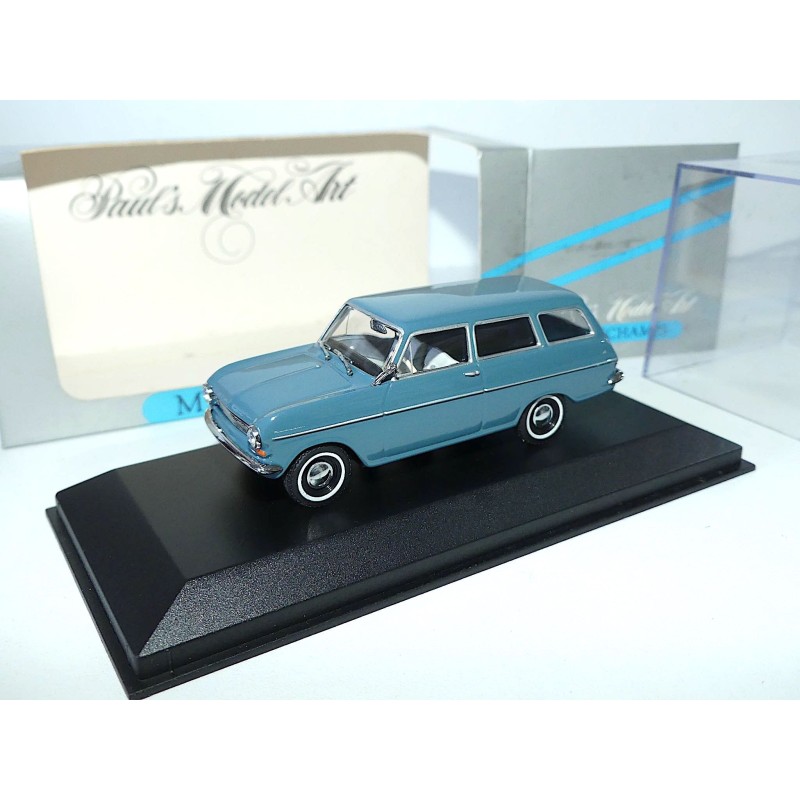 OPEL KADETT A CARAVAN 1962-65 Bleu Blau MINICHAMPS 1:43