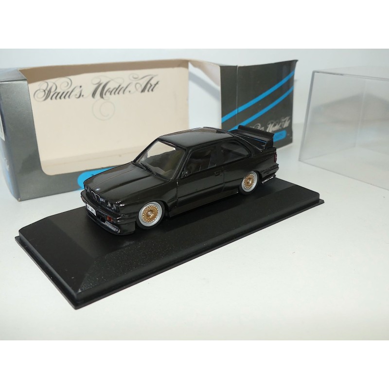 BMW M3 E30 Noir MINICHAMPS 1:43