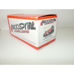 FERRARI 156/85B GP D'ITALIE 1985 M. ALBORETO KIT Monté MICROSPRINT 1:43