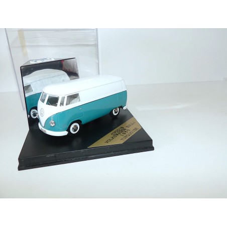 VW COMBI BULLI 1955 Blanc et Turquoise VITESSE CV001B 1:43 imperfection