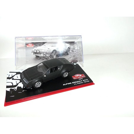 RENAULT ALPINE A310 Noir Matt ALTAYA 1:43 modèle modifié