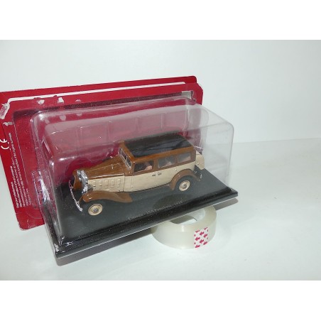 CITROEN 15 A FAMILIALE 1933 Marron Beige UNIVERSAL HOBBIES  1:43 blister