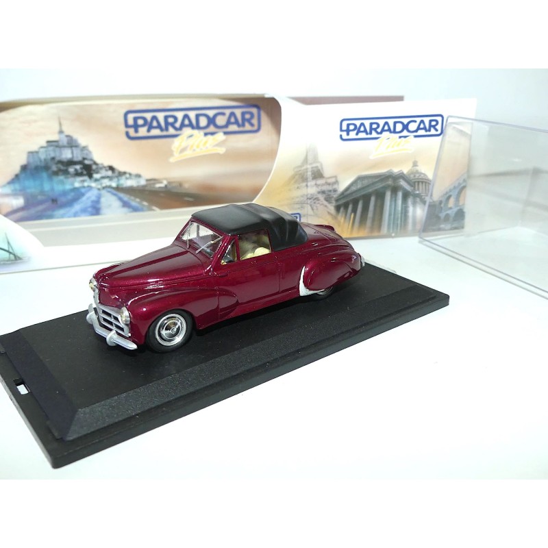 PEUGEOT 203 DARL'MAT CABRIOLET Rouge PARADCAR 147 1:43