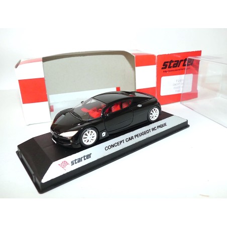 PEUGEOT RC PIQUE CONCEPT CAR Noir STARTER 1:43