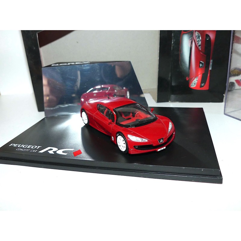 PEUGEOT RC CARREAUX Rouge CONCEPT CAR NOREV 1:43
