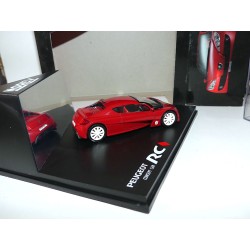 PEUGEOT RC CARREAUX Rouge CONCEPT CAR NOREV 1:43
