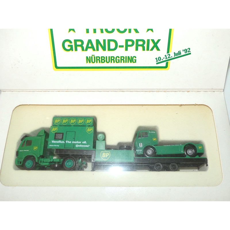CAMION MERCEDES GP NURBURGRING 1992 TRUCK RACING ATKINS HERPA 1:87